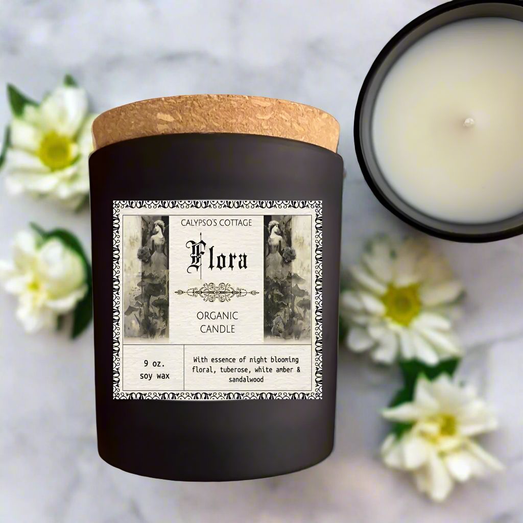 Flora Soy Candle-Calypsos Cottage