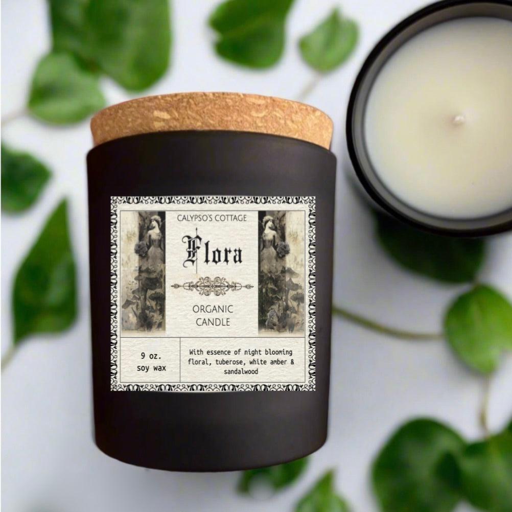 Flora Soy Candle-Calypsos Cottage