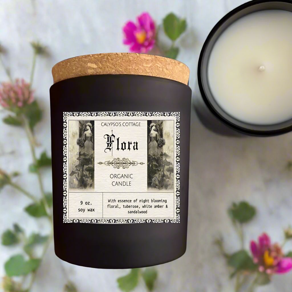 Flora Soy Candle-Calypsos Cottage