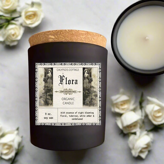 Flora Soy Candle-Calypsos Cottage