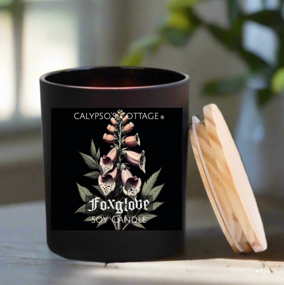 Foxglove Soy Candle-Calypsos Cottage