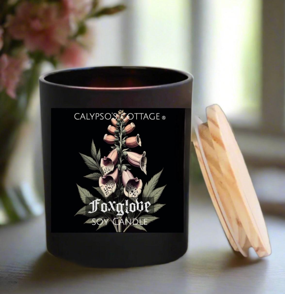Foxglove Soy Candle-Calypsos Cottage