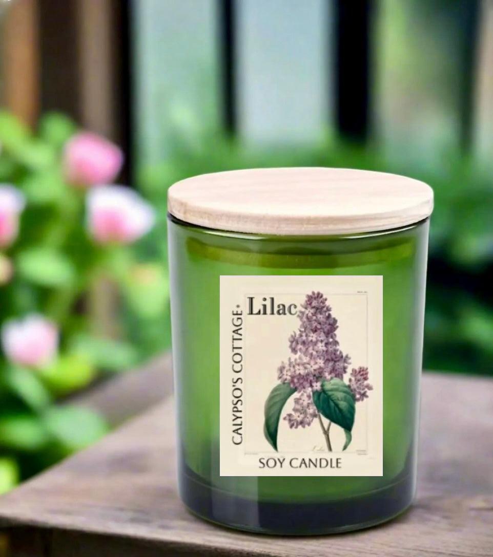 Lilac Soy Candle-Calypsos Cottage