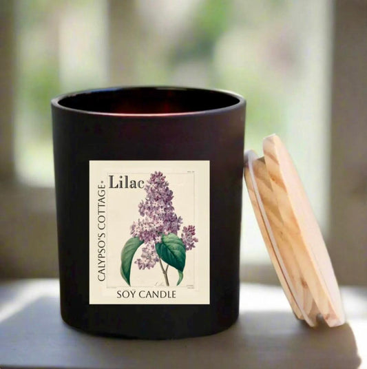 Lilac Soy Candle-Calypsos Cottage