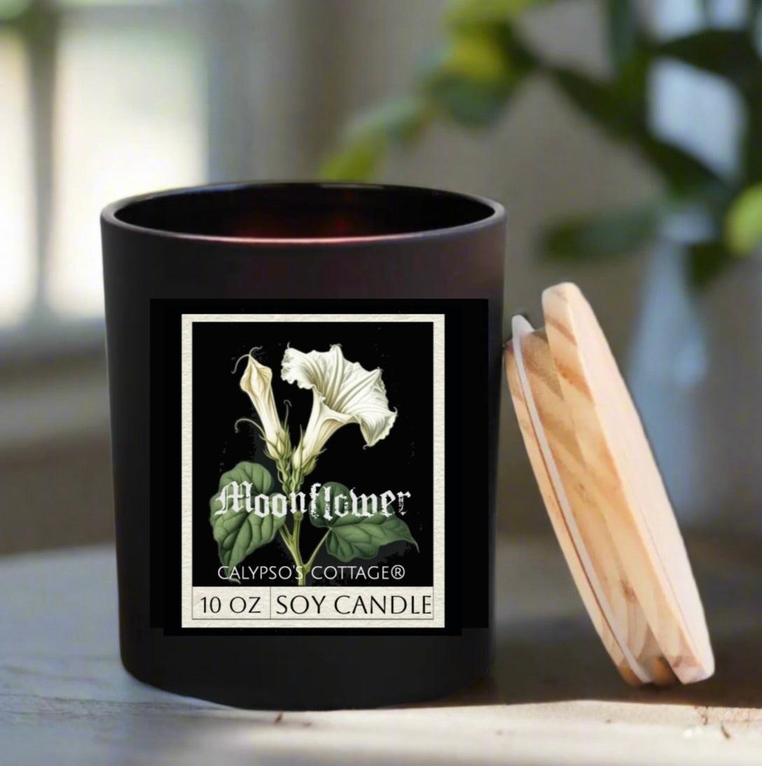 Moonflower Soy Candle-Calypsos Cottage