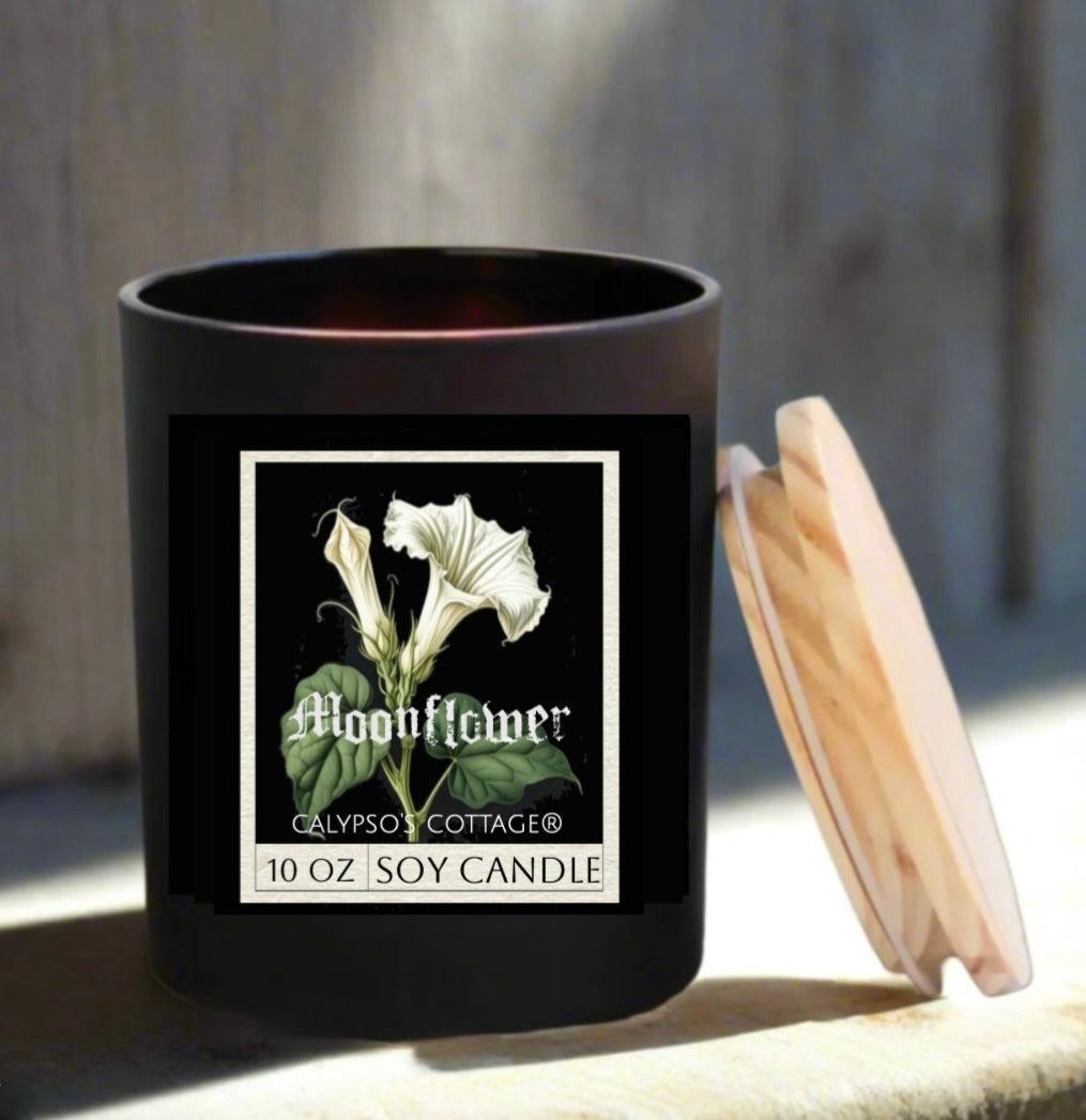 Moonflower Soy Candle-Calypsos Cottage