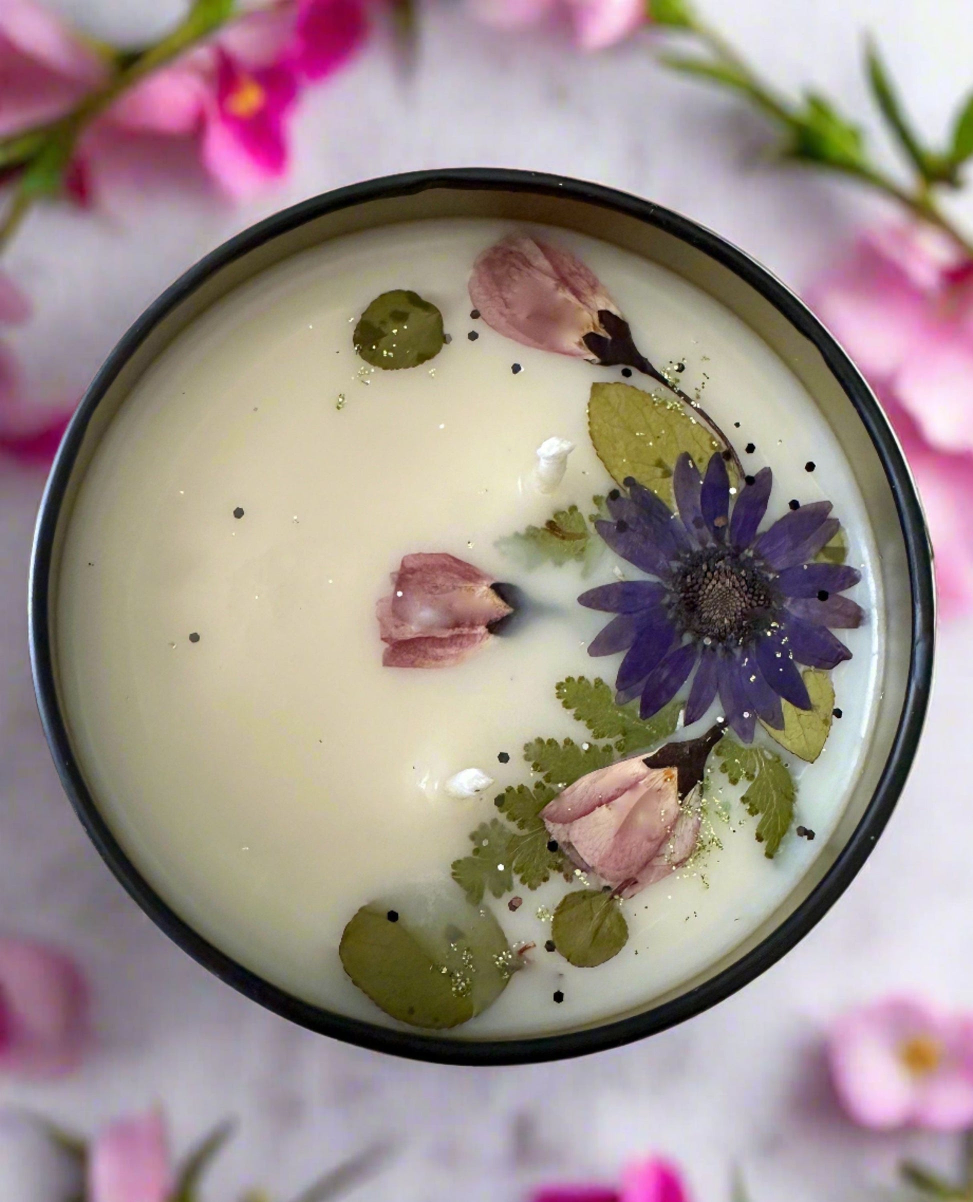 The Summer Garden Botanical Candle-Calypsos Cottage