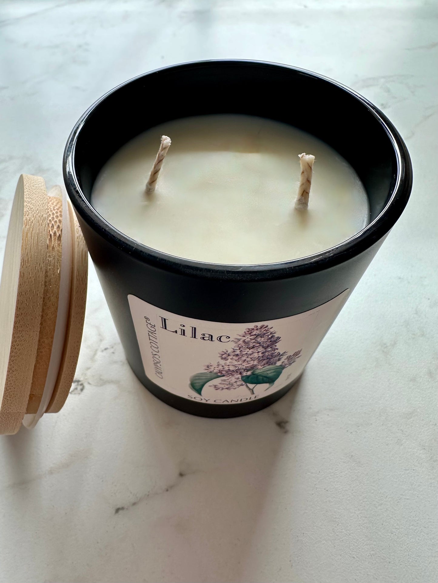 Lilac Soy Candle-Calypsos Cottage