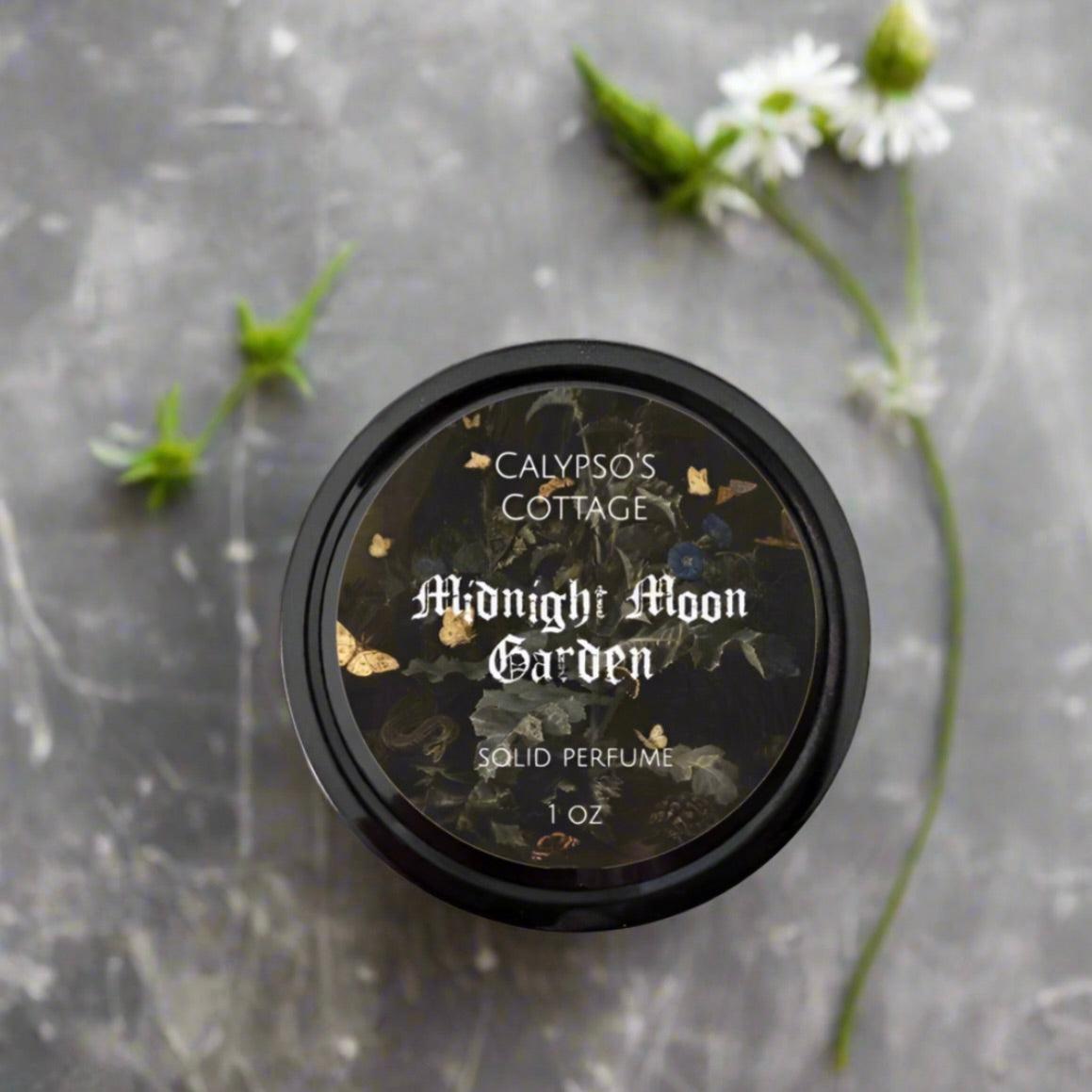 Midnight Moon Garden Solid Perfume-Calypsos Cottage
