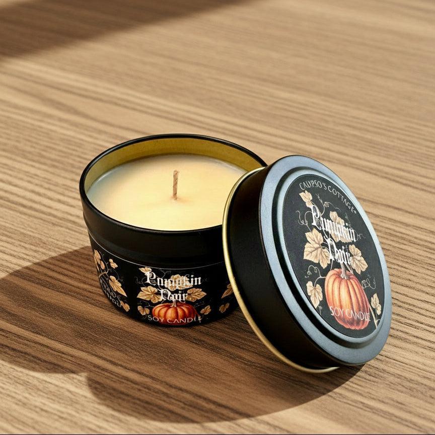 Pumpkin Noir Soy Candle-Calypsos Cottage