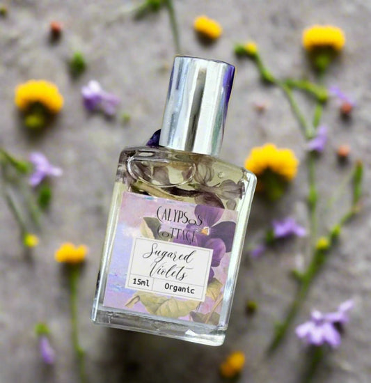 Sugared Violet Perfume Oil-Calypsos Cottage
